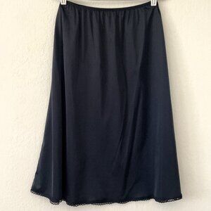 VANITY FAIR BLACK SLIP VINTAGE